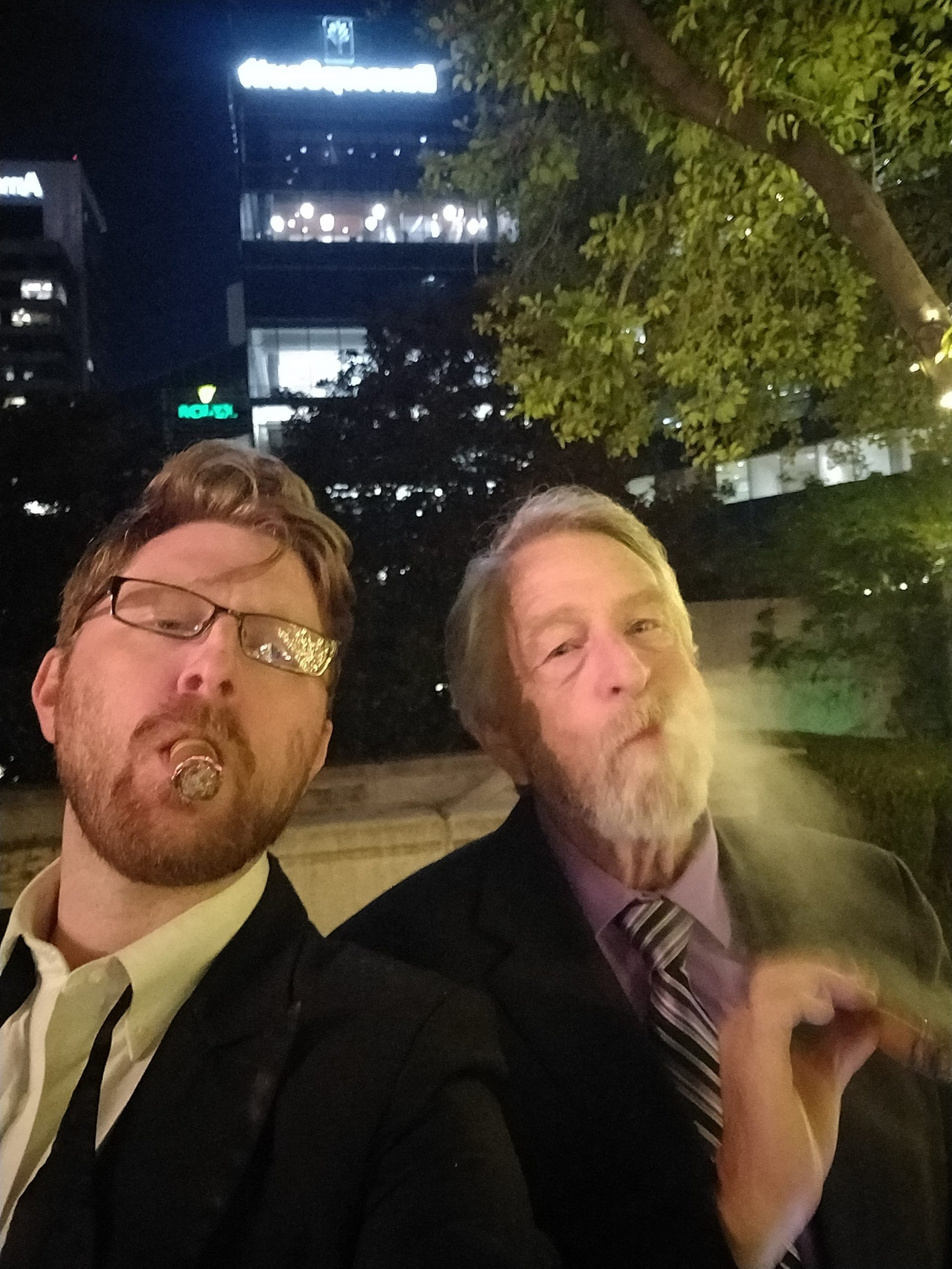 Cigars at Amanda’s Wedding